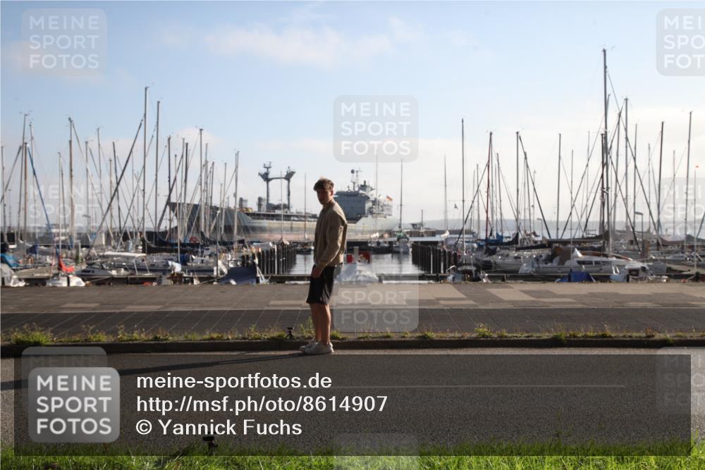 17.08.2025 - KN Förde Triathlon 2025 Yannick Fuchs http://msf.ph/oto/8614907 17.08.2025 08:35:21 Radfahren  meine-sportfotos.de