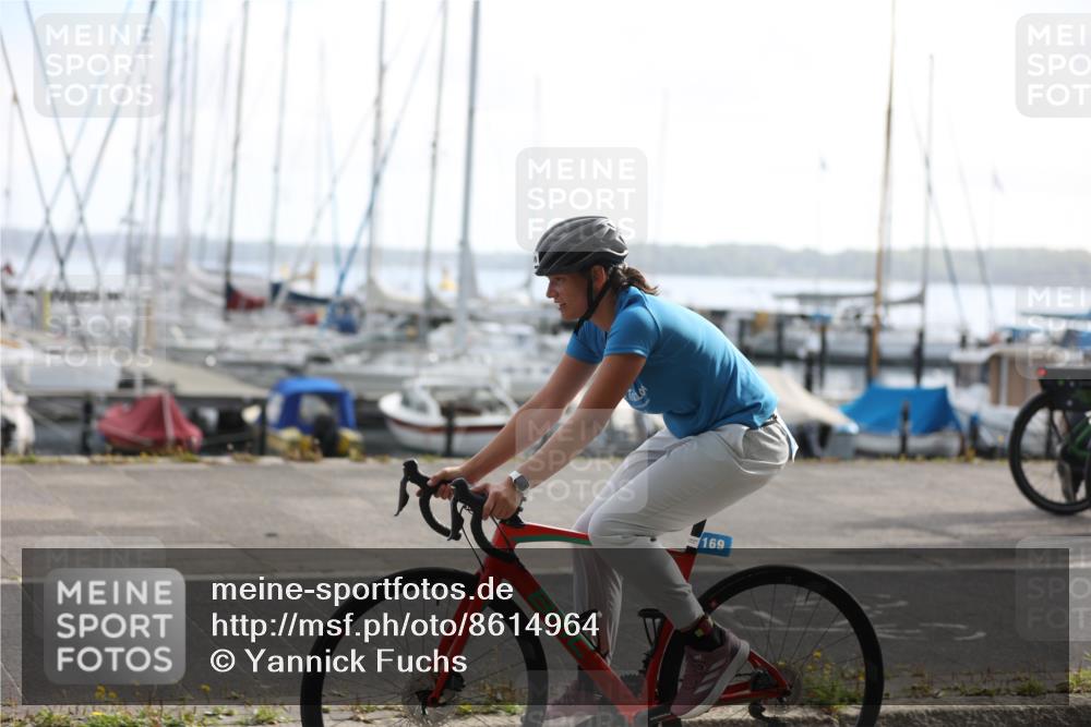 17.08.2025 - KN Förde Triathlon 2025 Yannick Fuchs http://msf.ph/oto/8614964 17.08.2025 10:03:19 Radfahren 158, 169, 183 meine-sportfotos.de