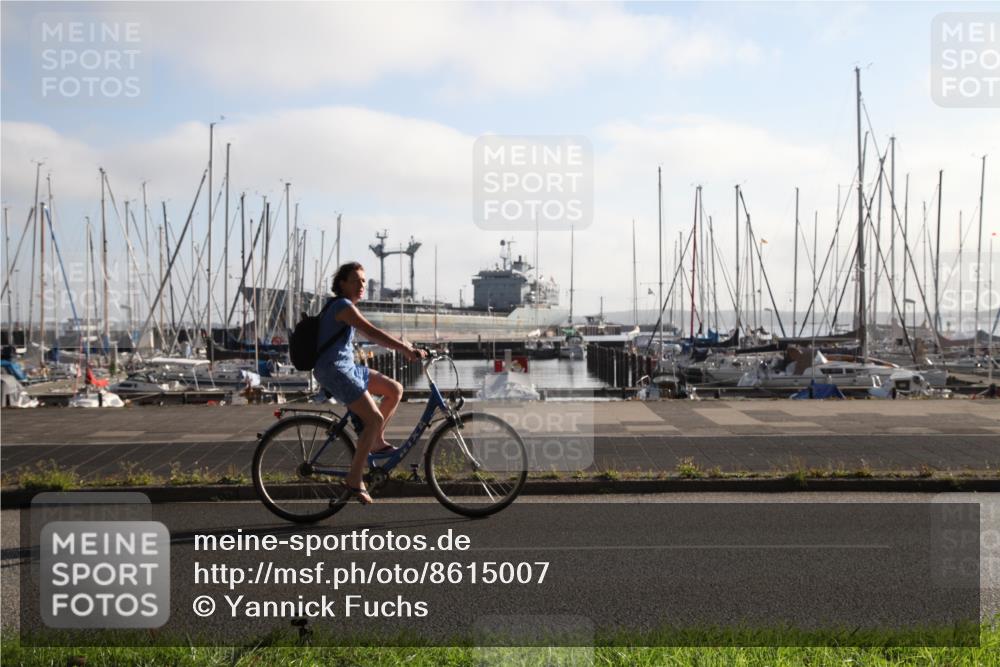 17.08.2025 - KN Förde Triathlon 2025 Yannick Fuchs http://msf.ph/oto/8615007 17.08.2025 08:44:16 Radfahren  meine-sportfotos.de