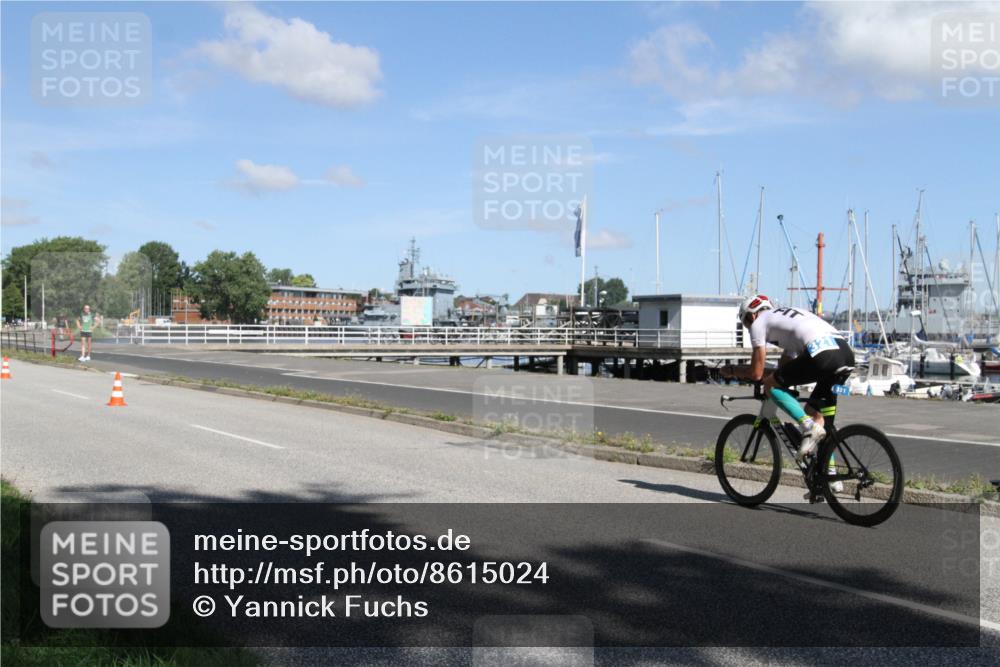 17.08.2025 - KN Förde Triathlon 2025 Yannick Fuchs http://msf.ph/oto/8615024 17.08.2025 11:20:16 Radfahren 312, 321, 603, 604, 607 meine-sportfotos.de