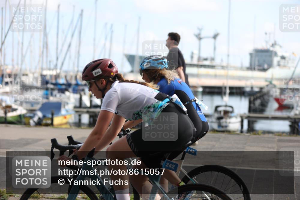 17.08.2025 - KN Förde Triathlon 2025 Yannick Fuchs http://msf.ph/oto/8615057 17.08.2025 10:03:36 Radfahren 149, 160, 172, 213, 215, 221, 242, 254, 183, 202, 213, 223 meine-sportfotos.de
