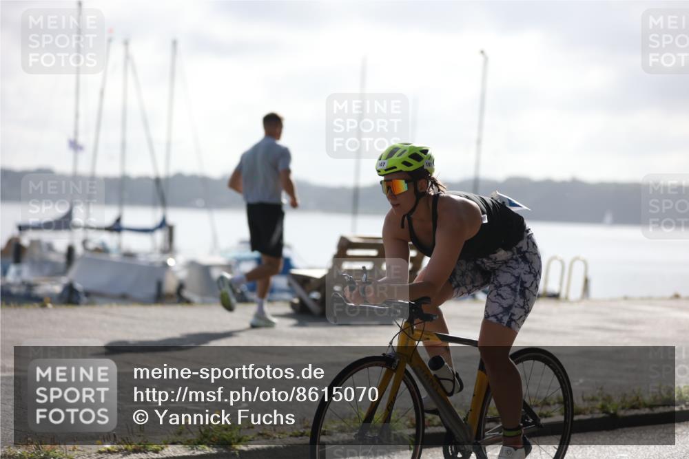 17.08.2025 - KN Förde Triathlon 2025 Yannick Fuchs http://msf.ph/oto/8615070 17.08.2025 09:29:15 Radfahren 103, 107, 113, 125, 188, 219 meine-sportfotos.de