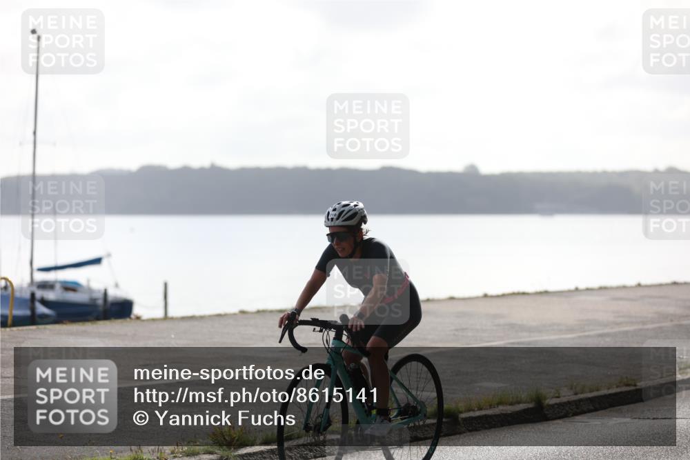 17.08.2025 - KN Förde Triathlon 2025 Yannick Fuchs http://msf.ph/oto/8615141 17.08.2025 10:04:01 Radfahren 210, 131 meine-sportfotos.de