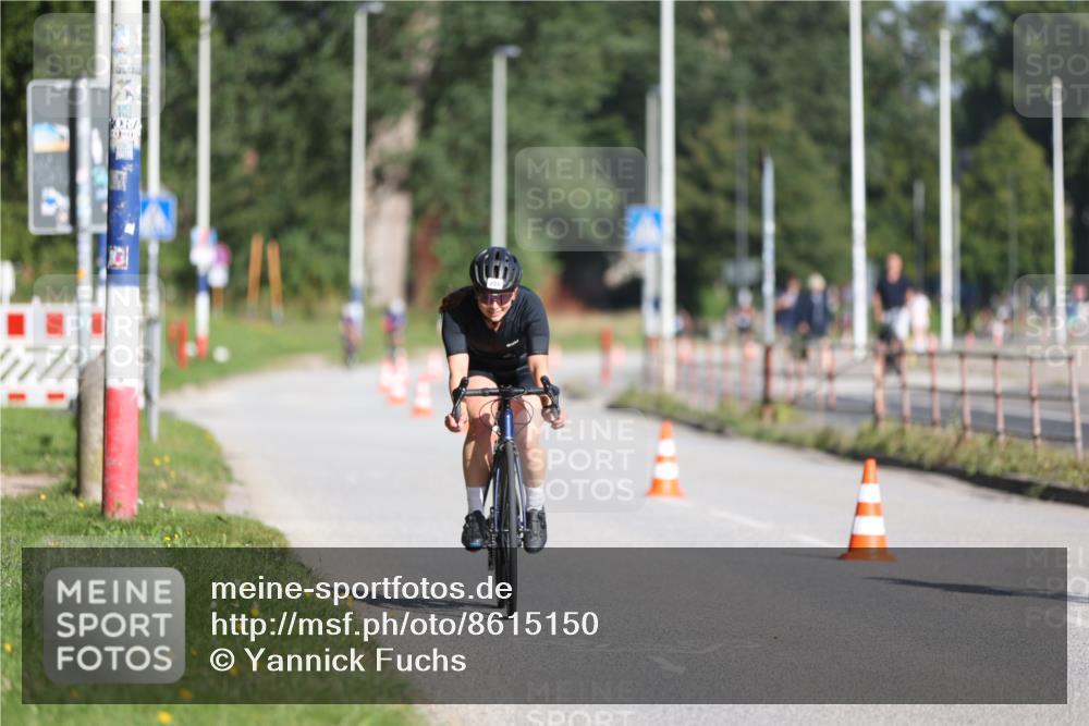 17.08.2025 - KN Förde Triathlon 2025 Yannick Fuchs http://msf.ph/oto/8615150 17.08.2025 09:29:28 Radfahren 109, 170, 174, 205, 228, 103, 113, 125 meine-sportfotos.de