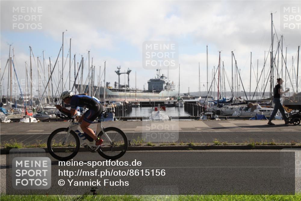 17.08.2025 - KN Förde Triathlon 2025 Yannick Fuchs http://msf.ph/oto/8615156 17.08.2025 09:13:30 Radfahren 104 meine-sportfotos.de