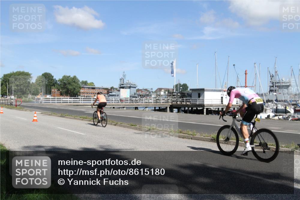17.08.2025 - KN Förde Triathlon 2025 Yannick Fuchs http://msf.ph/oto/8615180 17.08.2025 11:21:26 Radfahren 331, 343, 620, 639 meine-sportfotos.de
