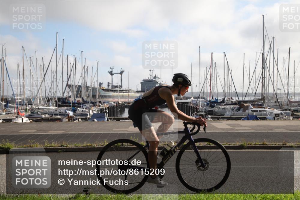 17.08.2025 - KN Förde Triathlon 2025 Yannick Fuchs http://msf.ph/oto/8615209 17.08.2025 09:16:14 Radfahren 252 meine-sportfotos.de