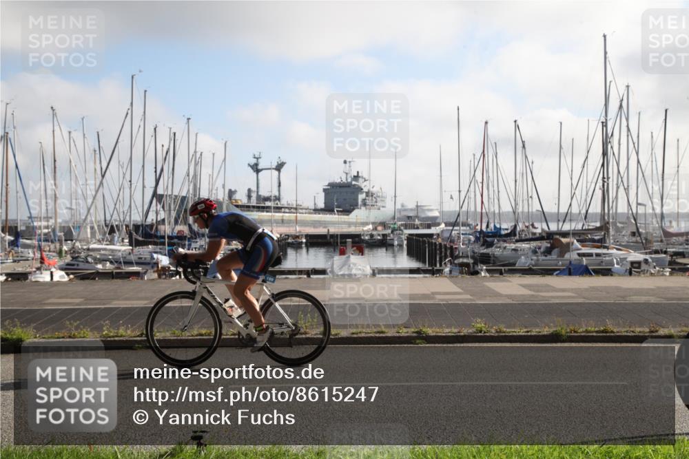 17.08.2025 - KN Förde Triathlon 2025 Yannick Fuchs http://msf.ph/oto/8615247 17.08.2025 09:17:22 Radfahren 101, 106, 109, 110 meine-sportfotos.de