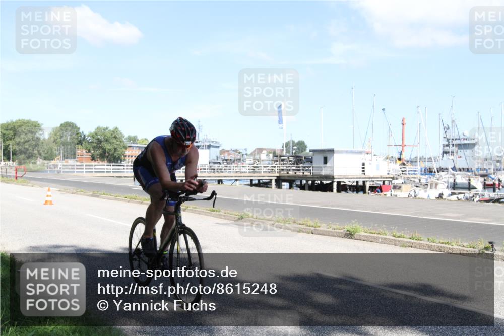 17.08.2025 - KN Förde Triathlon 2025 Yannick Fuchs http://msf.ph/oto/8615248 17.08.2025 11:22:36 Radfahren 272, 287, 350 meine-sportfotos.de