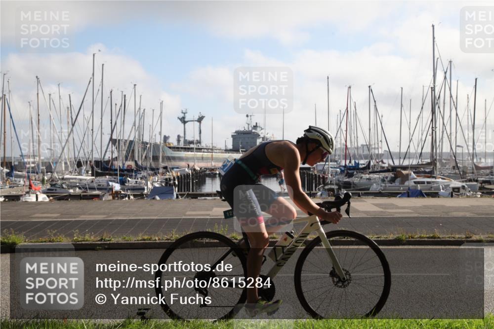 17.08.2025 - KN Förde Triathlon 2025 Yannick Fuchs http://msf.ph/oto/8615284 17.08.2025 09:18:22 Radfahren 103, 121 meine-sportfotos.de