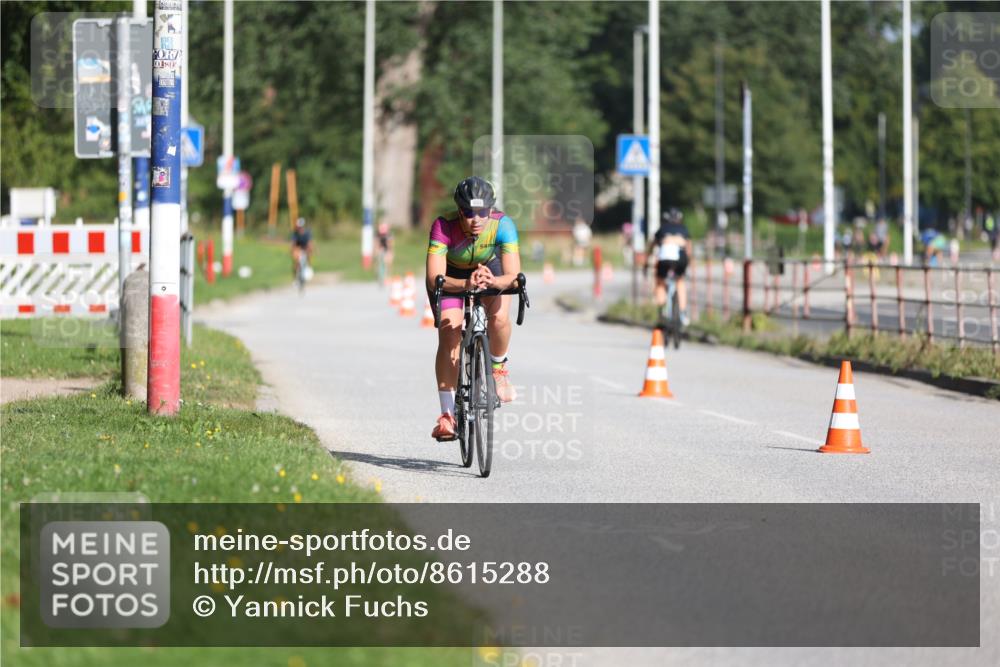 17.08.2025 - KN Förde Triathlon 2025 Yannick Fuchs http://msf.ph/oto/8615288 17.08.2025 09:30:11 Radfahren 184, 195, 201, 210, 183, 210 meine-sportfotos.de