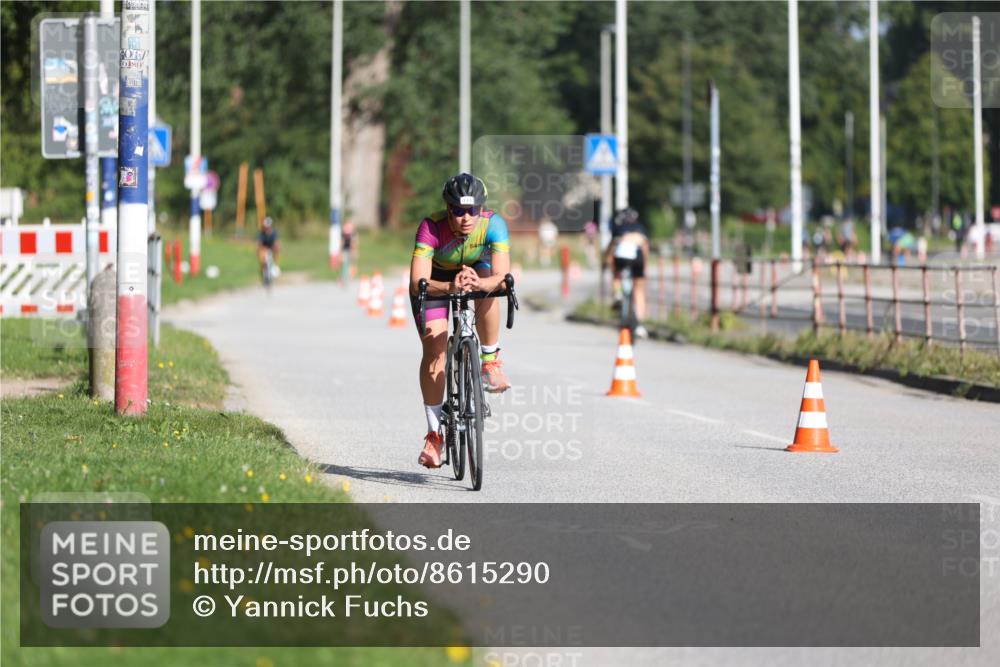 17.08.2025 - KN Förde Triathlon 2025 Yannick Fuchs http://msf.ph/oto/8615290 17.08.2025 09:30:12 Radfahren 184, 195, 201, 183, 210 meine-sportfotos.de