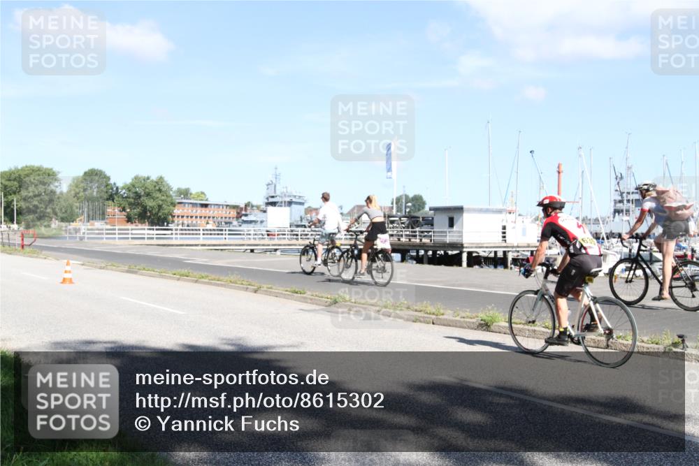 17.08.2025 - KN Förde Triathlon 2025 Yannick Fuchs http://msf.ph/oto/8615302 17.08.2025 11:23:14 Radfahren 308, 356, 384, 635 meine-sportfotos.de
