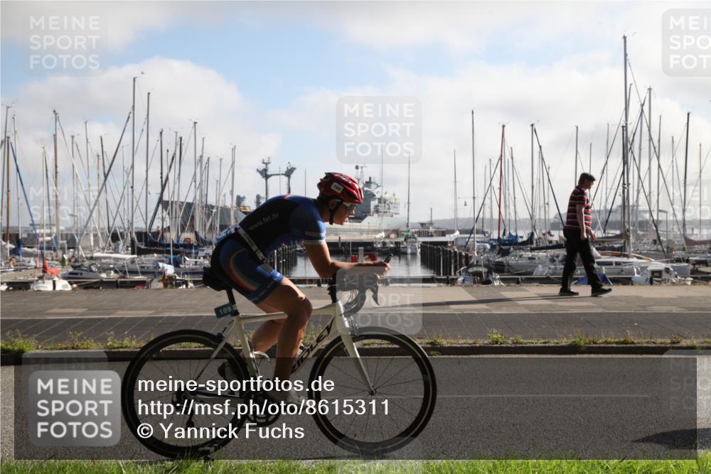 17.08.2025 - KN Förde Triathlon 2025 Yannick Fuchs http://msf.ph/oto/8615311 17.08.2025 09:19:06 Radfahren 109, 110, 113, 116 meine-sportfotos.de