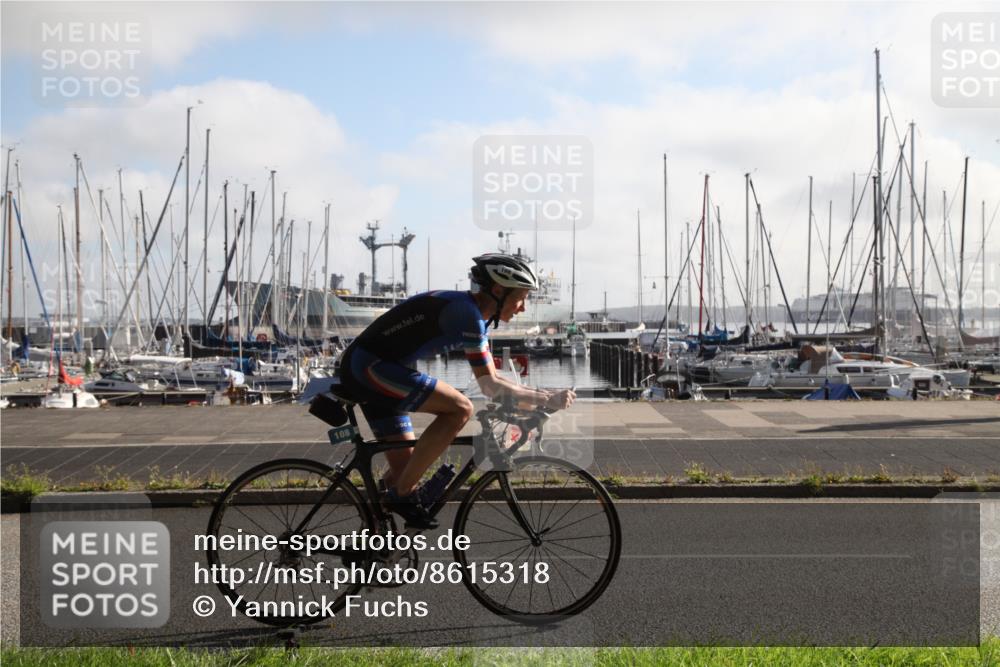 17.08.2025 - KN Förde Triathlon 2025 Yannick Fuchs http://msf.ph/oto/8615318 17.08.2025 09:19:10 Radfahren 108, 109, 110, 113, 116 meine-sportfotos.de