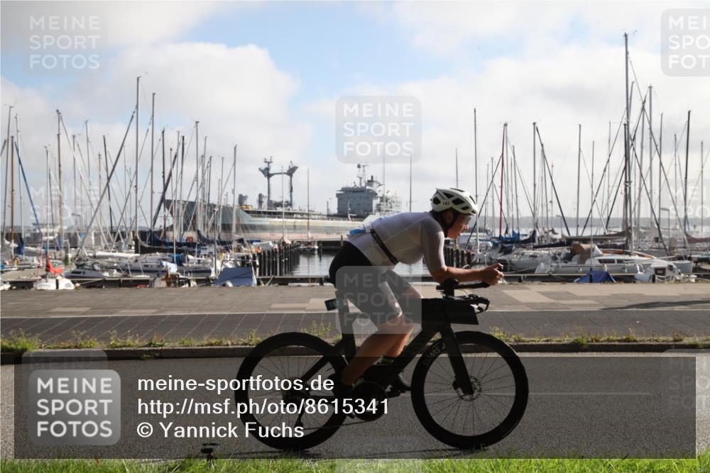 17.08.2025 - KN Förde Triathlon 2025 Yannick Fuchs http://msf.ph/oto/8615341 17.08.2025 09:20:19 Radfahren 117, 157 meine-sportfotos.de