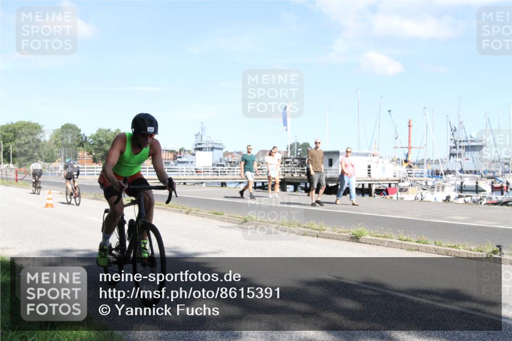 17.08.2025 - KN Förde Triathlon 2025 Yannick Fuchs http://msf.ph/oto/8615391 17.08.2025 11:24:07 Radfahren 261, 266, 288, 291, 296, 307, 353, 362, 612, 614, 619, 632 meine-sportfotos.de