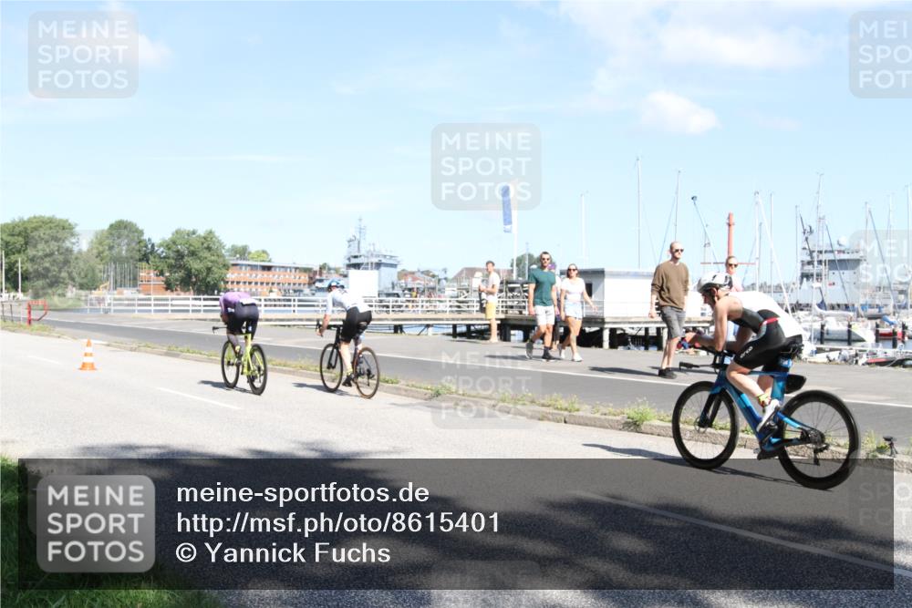 17.08.2025 - KN Förde Triathlon 2025 Yannick Fuchs http://msf.ph/oto/8615401 17.08.2025 11:24:09 Radfahren 261, 266, 288, 291, 296, 307, 353, 362, 612, 614, 619, 632 meine-sportfotos.de