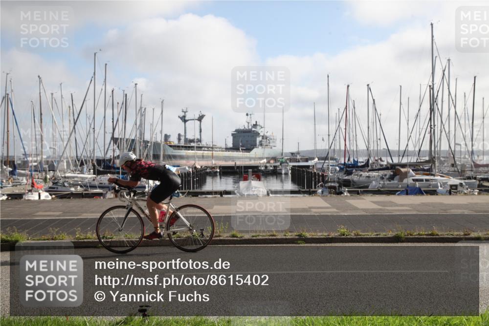 17.08.2025 - KN Förde Triathlon 2025 Yannick Fuchs http://msf.ph/oto/8615402 17.08.2025 09:21:57 Radfahren 142, 152 meine-sportfotos.de