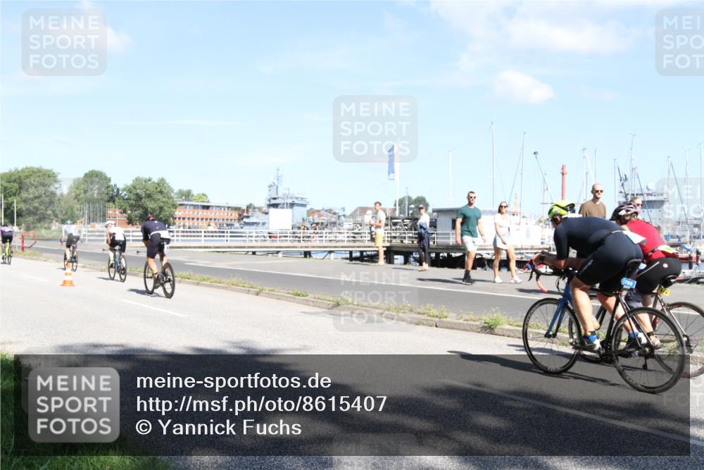 17.08.2025 - KN Förde Triathlon 2025 Yannick Fuchs http://msf.ph/oto/8615407 17.08.2025 11:24:10 Radfahren 261, 266, 288, 296, 307, 353, 362, 612, 614, 619, 632 meine-sportfotos.de