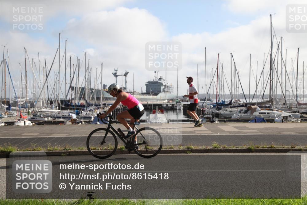 17.08.2025 - KN Förde Triathlon 2025 Yannick Fuchs http://msf.ph/oto/8615418 17.08.2025 09:22:11 Radfahren 135, 145, 146, 147, 151 meine-sportfotos.de