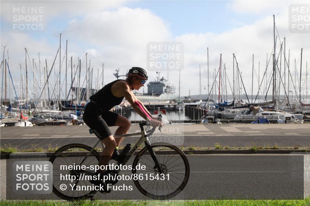17.08.2025 - KN Förde Triathlon 2025 Yannick Fuchs http://msf.ph/oto/8615431 17.08.2025 09:22:15 Radfahren 126, 135, 145, 146, 151, 198 meine-sportfotos.de