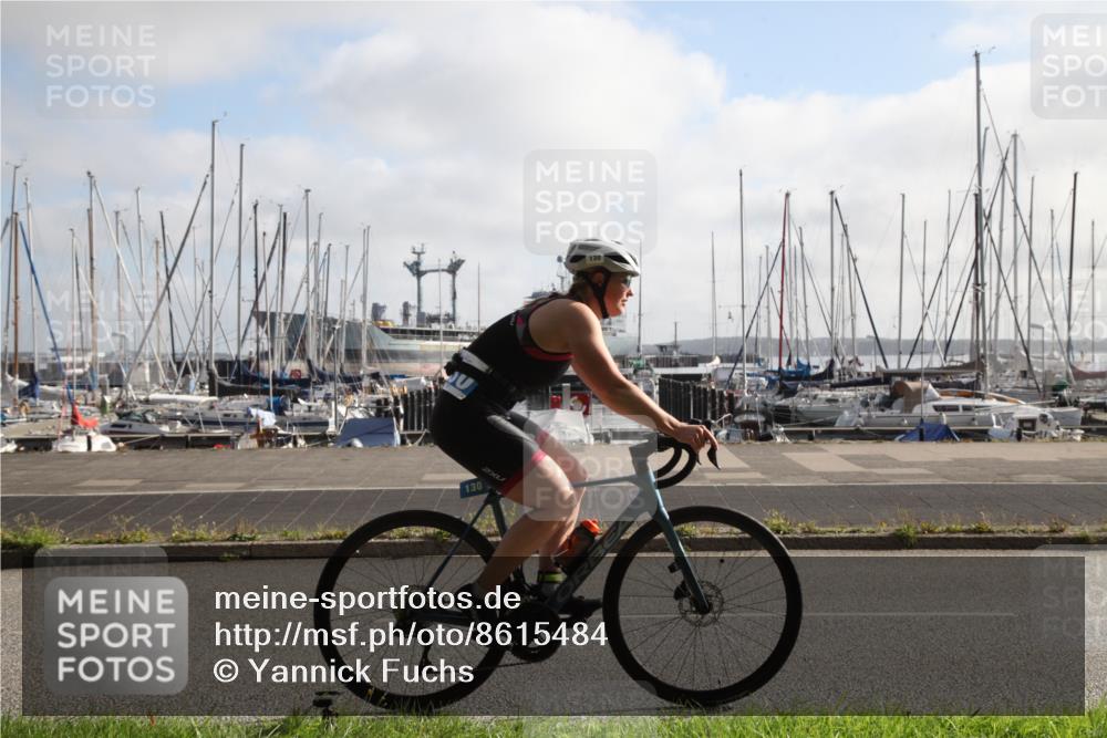 17.08.2025 - KN Förde Triathlon 2025 Yannick Fuchs http://msf.ph/oto/8615484 17.08.2025 09:23:18 Radfahren 130 meine-sportfotos.de