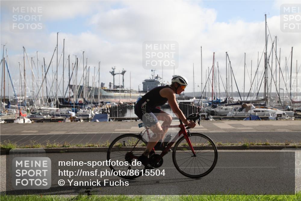 17.08.2025 - KN Förde Triathlon 2025 Yannick Fuchs http://msf.ph/oto/8615504 17.08.2025 09:23:52 Radfahren 142, 145, 146, 147, 151, 164 meine-sportfotos.de