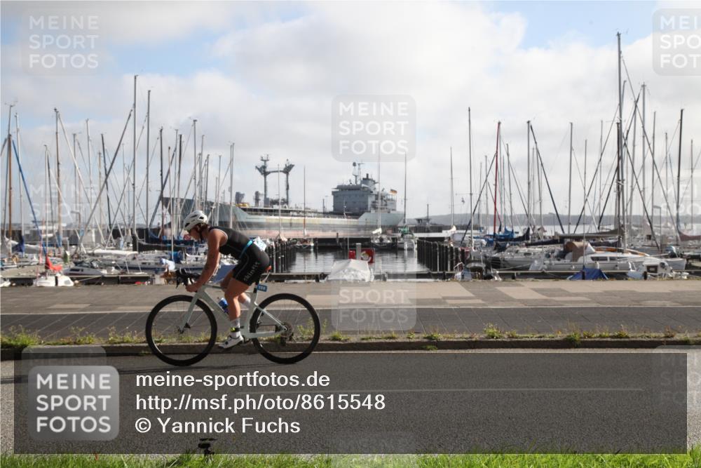 17.08.2025 - KN Förde Triathlon 2025 Yannick Fuchs http://msf.ph/oto/8615548 17.08.2025 09:24:06 Radfahren 135, 140, 144, 159, 168 meine-sportfotos.de