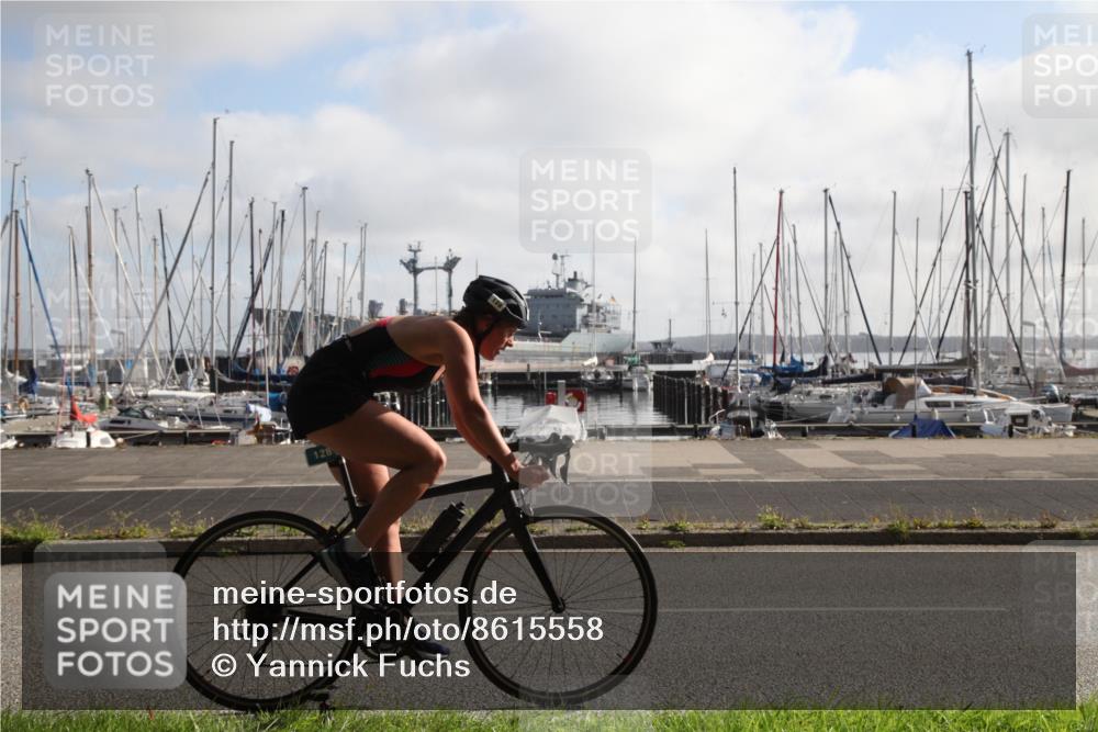 17.08.2025 - KN Förde Triathlon 2025 Yannick Fuchs http://msf.ph/oto/8615558 17.08.2025 09:24:21 Radfahren 128, 150, 162 meine-sportfotos.de