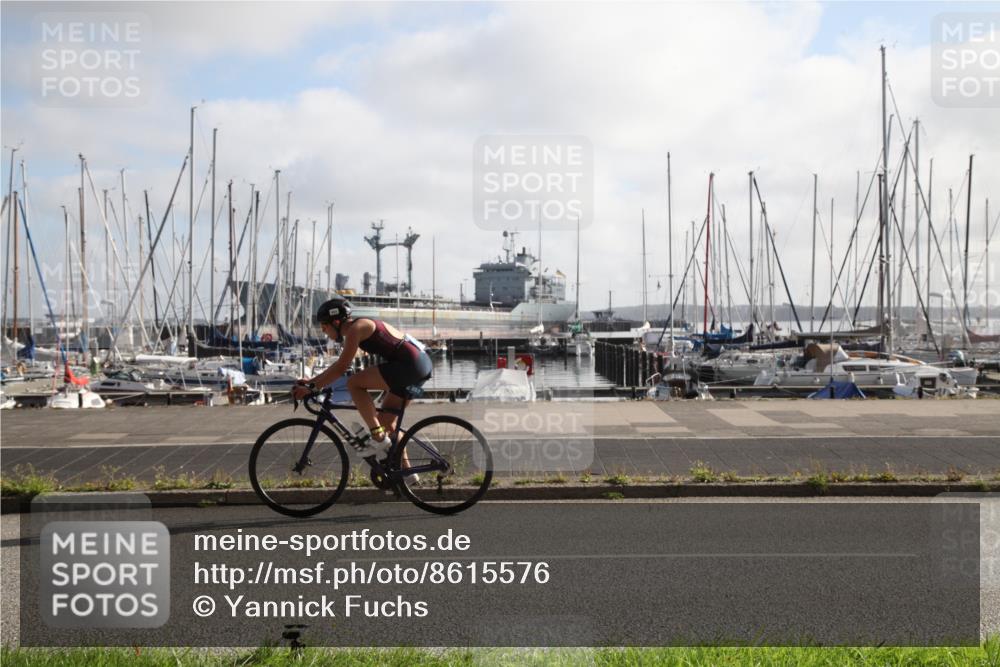 17.08.2025 - KN Förde Triathlon 2025 Yannick Fuchs http://msf.ph/oto/8615576 17.08.2025 09:24:38 Radfahren 143, 166, 252 meine-sportfotos.de