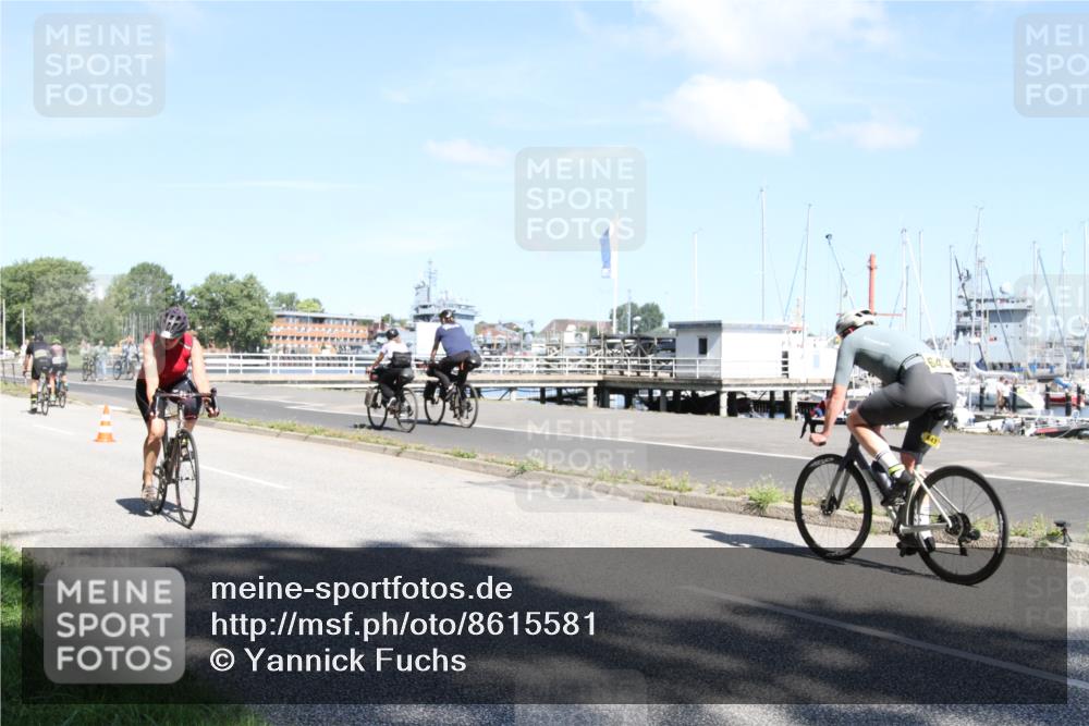 17.08.2025 - KN Förde Triathlon 2025 Yannick Fuchs http://msf.ph/oto/8615581 17.08.2025 11:25:55 Radfahren 310, 332, 345, 351, 353, 361, 368, 612, 614, 619, 622, 642, 643 meine-sportfotos.de