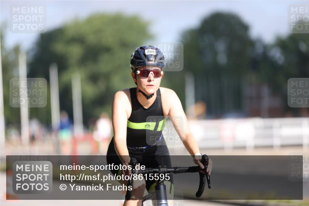 17.08.2025 - KN Förde Triathlon 2025 Yannick Fuchs http://msf.ph/oto/8615595 17.08.2025 09:31:40 Radfahren 171, 205, 237, 190 meine-sportfotos.de