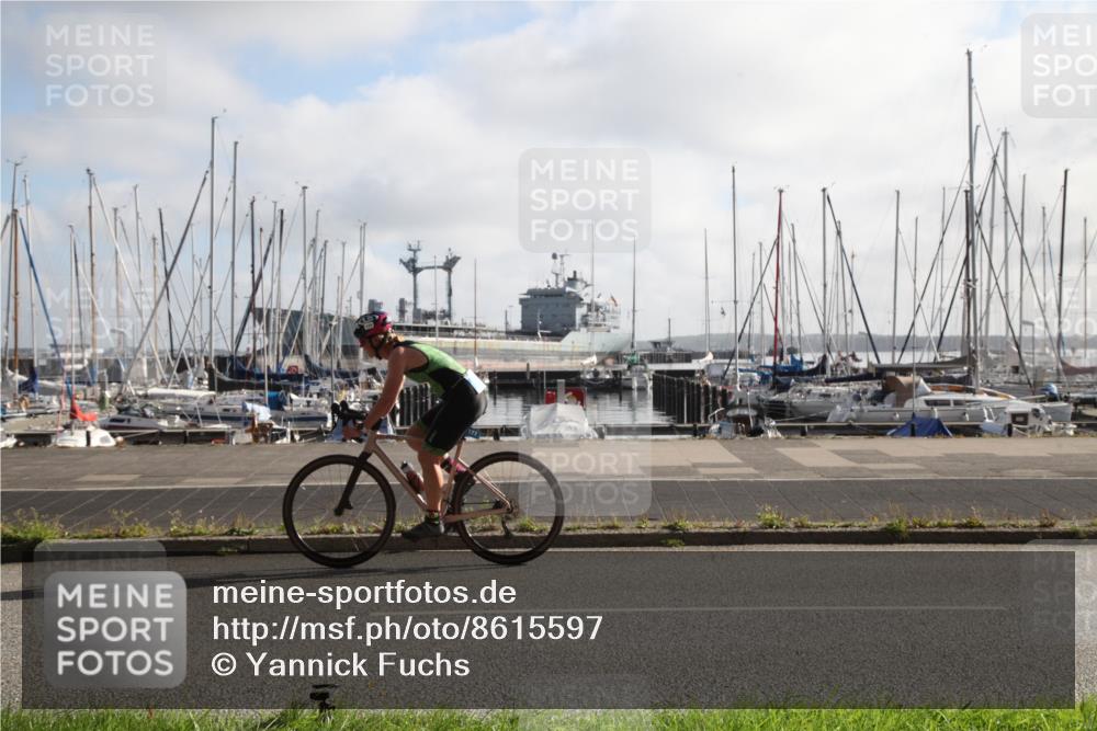 17.08.2025 - KN Förde Triathlon 2025 Yannick Fuchs http://msf.ph/oto/8615597 17.08.2025 09:25:23 Radfahren 137, 149, 158, 177, 180 meine-sportfotos.de