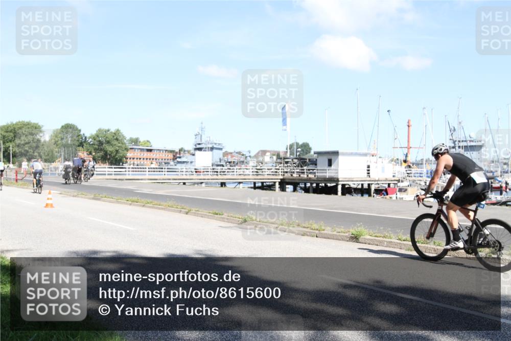17.08.2025 - KN Förde Triathlon 2025 Yannick Fuchs http://msf.ph/oto/8615600 17.08.2025 11:26:00 Radfahren 310, 345, 353, 354, 361, 368, 612, 614, 619, 623, 643 meine-sportfotos.de