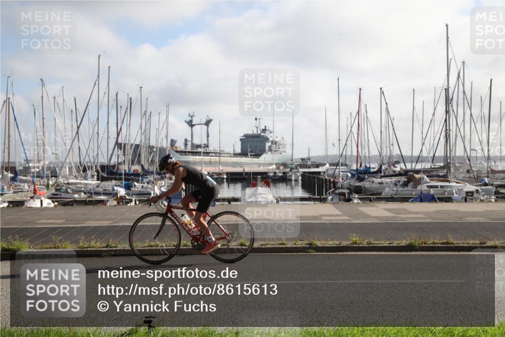 17.08.2025 - KN Förde Triathlon 2025 Yannick Fuchs http://msf.ph/oto/8615613 17.08.2025 09:25:33 Radfahren 101, 137, 160, 168, 204, 253 meine-sportfotos.de