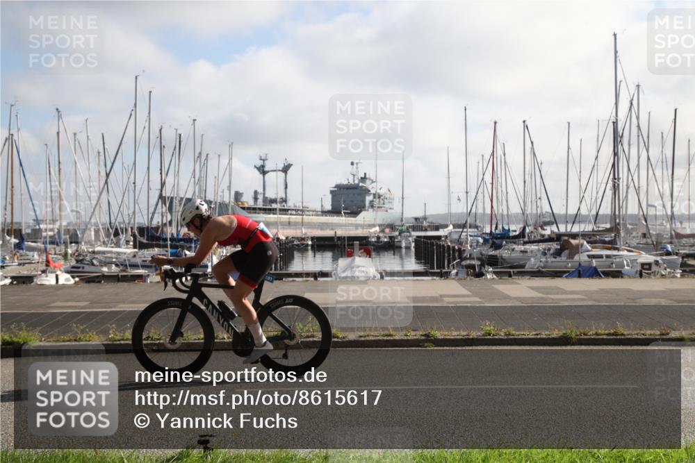 17.08.2025 - KN Förde Triathlon 2025 Yannick Fuchs http://msf.ph/oto/8615617 17.08.2025 09:25:33 Radfahren 101, 137, 160, 168, 204, 253 meine-sportfotos.de