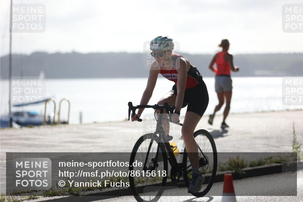 17.08.2025 - KN Förde Triathlon 2025 Yannick Fuchs http://msf.ph/oto/8615618 17.08.2025 09:31:50 Radfahren 171, 234, 244, 237 meine-sportfotos.de