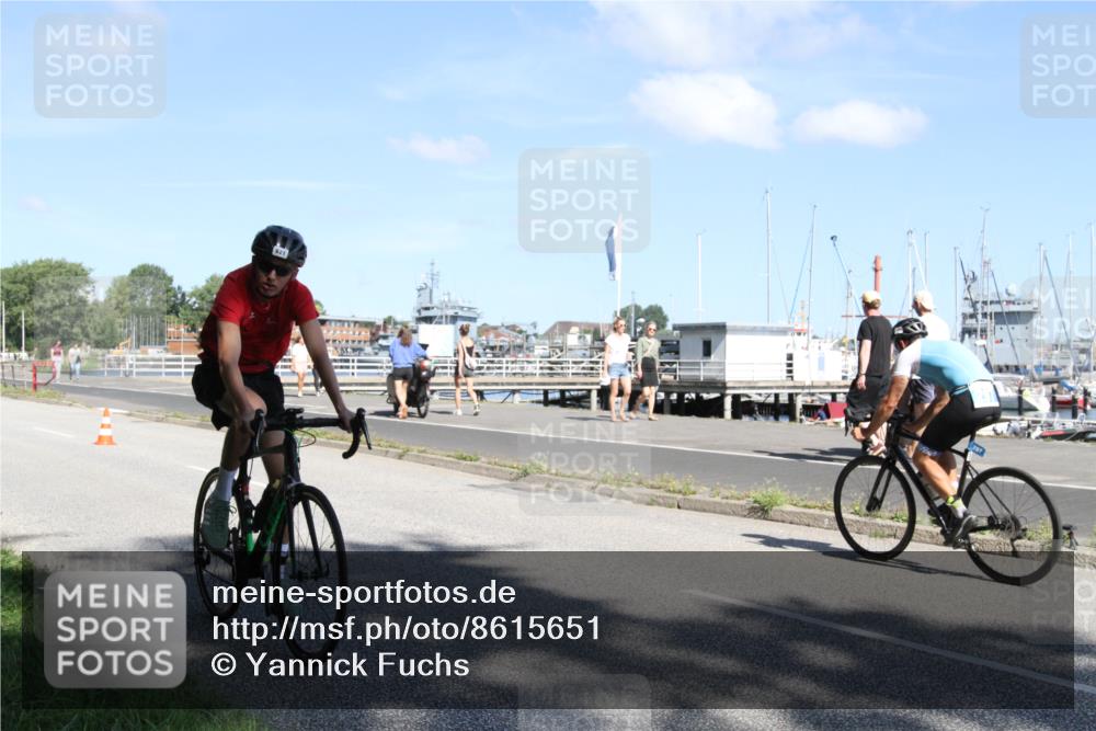 17.08.2025 - KN Förde Triathlon 2025 Yannick Fuchs http://msf.ph/oto/8615651 17.08.2025 11:26:33 Radfahren 297, 303, 323, 328, 352, 621, 626 meine-sportfotos.de