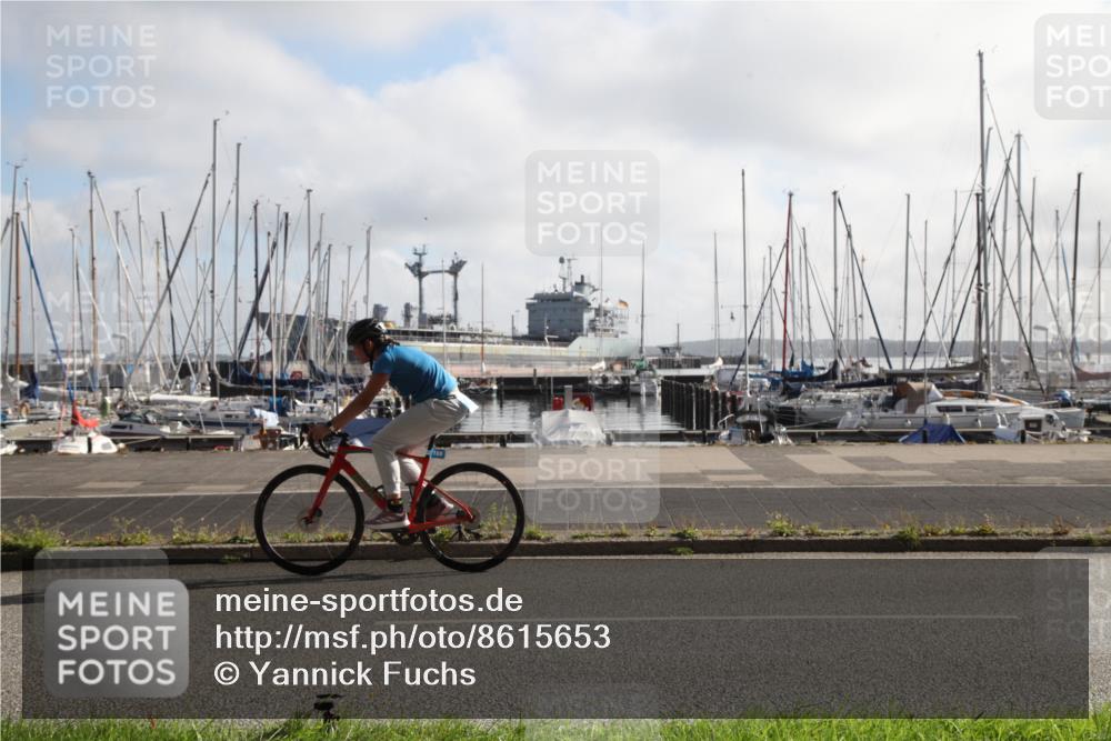 17.08.2025 - KN Förde Triathlon 2025 Yannick Fuchs http://msf.ph/oto/8615653 17.08.2025 09:26:06 Radfahren 131, 156, 169 meine-sportfotos.de