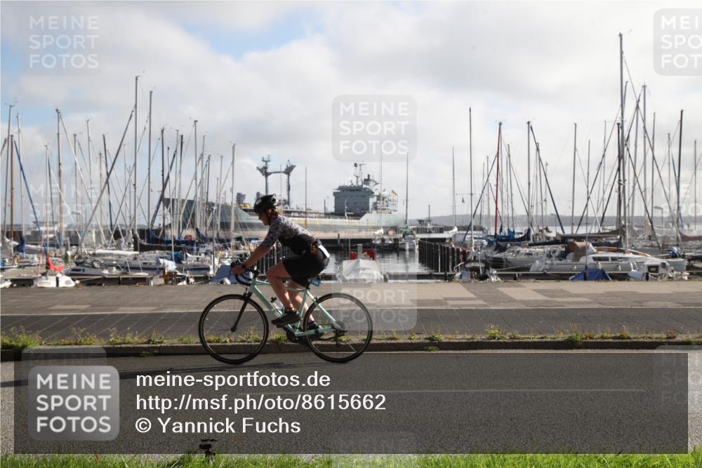 17.08.2025 - KN Förde Triathlon 2025 Yannick Fuchs http://msf.ph/oto/8615662 17.08.2025 09:26:11 Radfahren 131, 155, 156, 166, 169, 252 meine-sportfotos.de