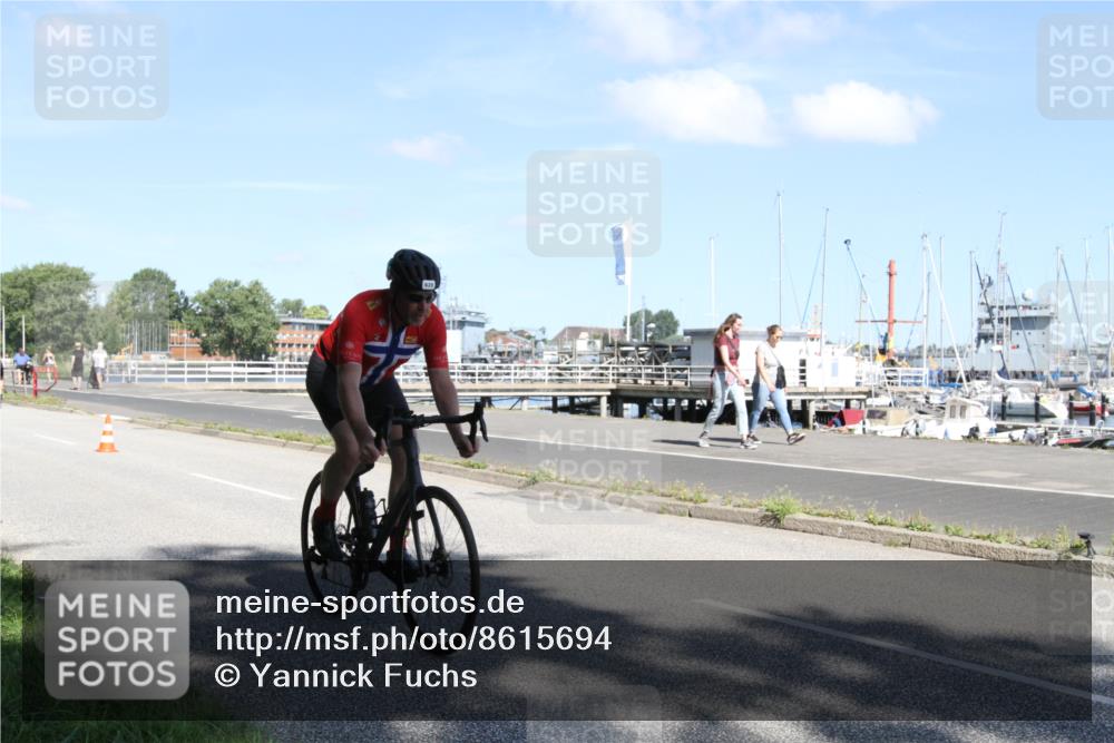 17.08.2025 - KN Förde Triathlon 2025 Yannick Fuchs http://msf.ph/oto/8615694 17.08.2025 11:27:07 Radfahren 285, 294, 295, 606, 625, 629 meine-sportfotos.de