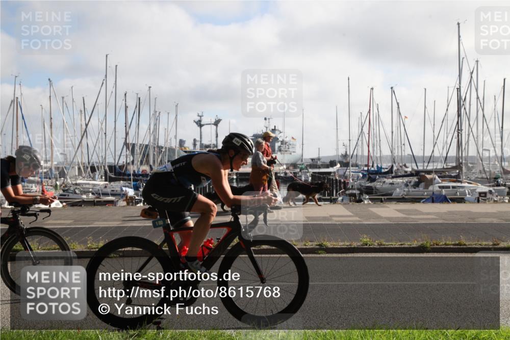 17.08.2025 - KN Förde Triathlon 2025 Yannick Fuchs http://msf.ph/oto/8615768 17.08.2025 09:26:58 Radfahren 180, 250, 253, 254 meine-sportfotos.de