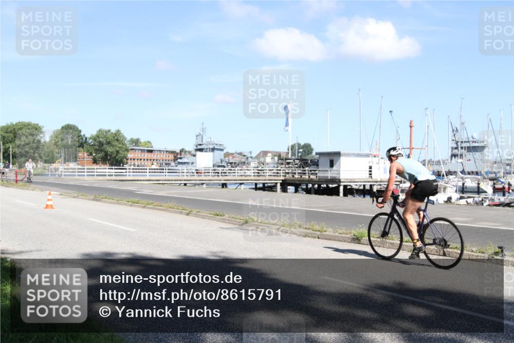 17.08.2025 - KN Förde Triathlon 2025 Yannick Fuchs http://msf.ph/oto/8615791 17.08.2025 11:28:25 Radfahren 340 meine-sportfotos.de