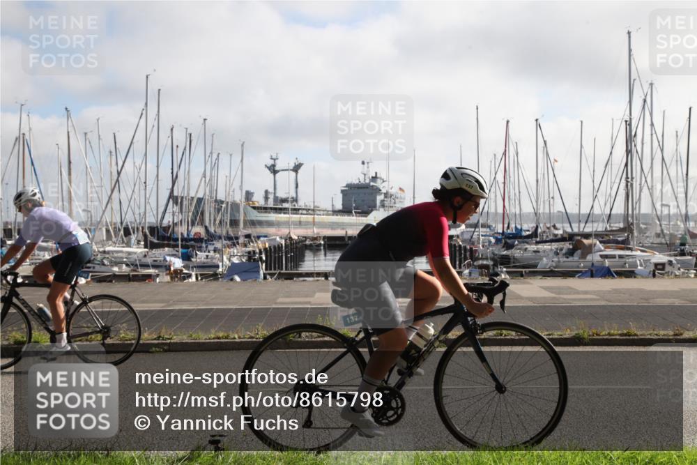 17.08.2025 - KN Förde Triathlon 2025 Yannick Fuchs http://msf.ph/oto/8615798 17.08.2025 09:27:17 Radfahren 105, 137, 158, 177, 192, 204 meine-sportfotos.de