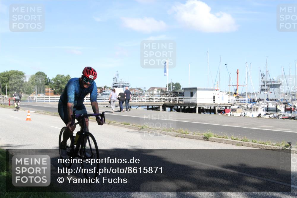 17.08.2025 - KN Förde Triathlon 2025 Yannick Fuchs http://msf.ph/oto/8615871 17.08.2025 11:29:56 Radfahren 267, 287, 304, 344, 385 meine-sportfotos.de