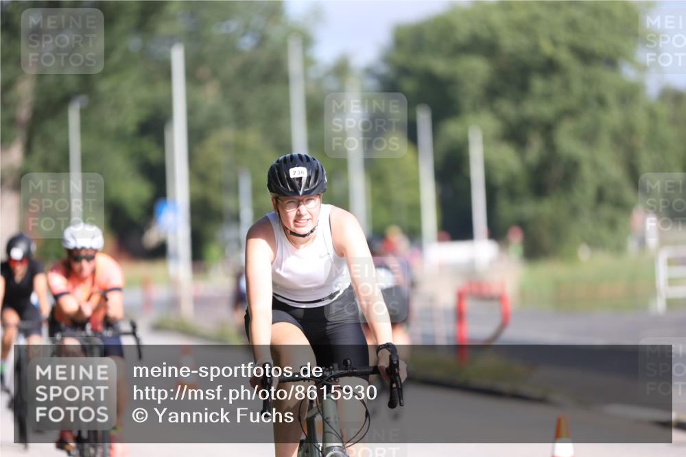 17.08.2025 - KN Förde Triathlon 2025 Yannick Fuchs http://msf.ph/oto/8615930 17.08.2025 09:33:18 Radfahren 118, 128, 190, 200, 230, 235, 127, 145, 146, 148, 151, 194, 215 meine-sportfotos.de