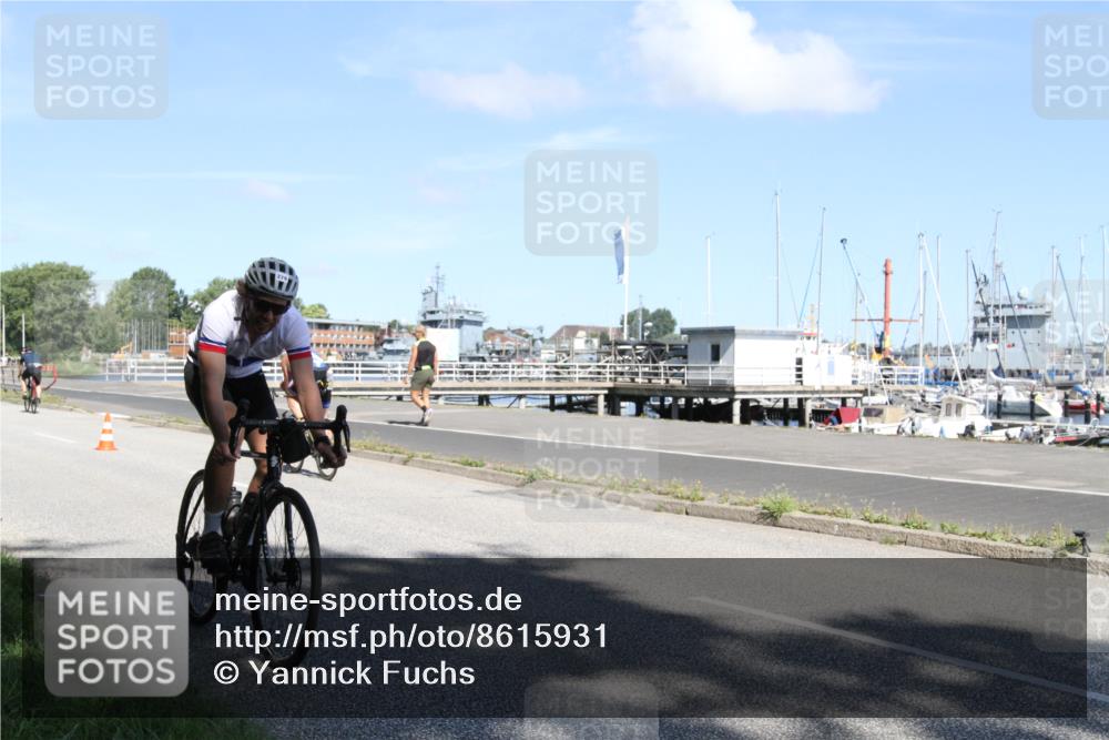 17.08.2025 - KN Förde Triathlon 2025 Yannick Fuchs http://msf.ph/oto/8615931 17.08.2025 11:30:33 Radfahren 272, 279, 338 meine-sportfotos.de