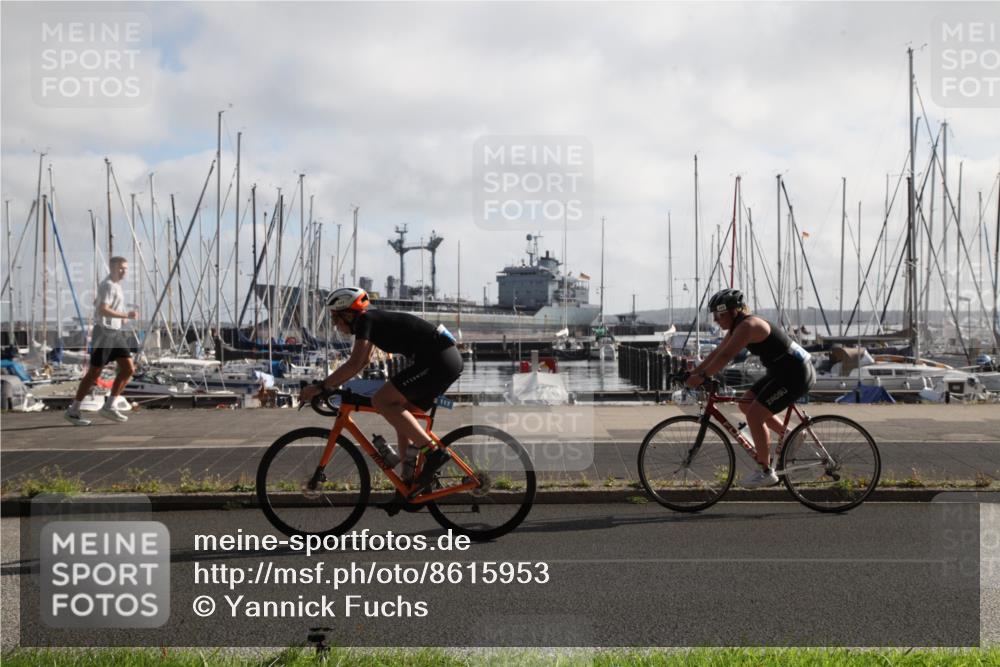 17.08.2025 - KN Förde Triathlon 2025 Yannick Fuchs http://msf.ph/oto/8615953 17.08.2025 09:29:07 Radfahren 117, 157, 192, 219, 223 meine-sportfotos.de