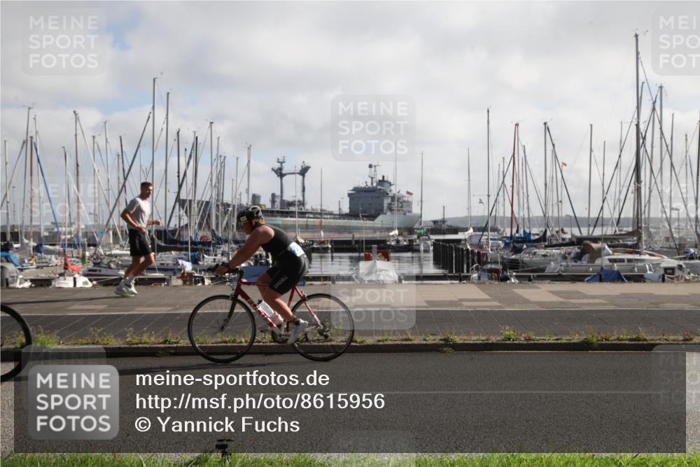 17.08.2025 - KN Förde Triathlon 2025 Yannick Fuchs http://msf.ph/oto/8615956 17.08.2025 09:29:07 Radfahren 117, 157, 192, 219, 223 meine-sportfotos.de
